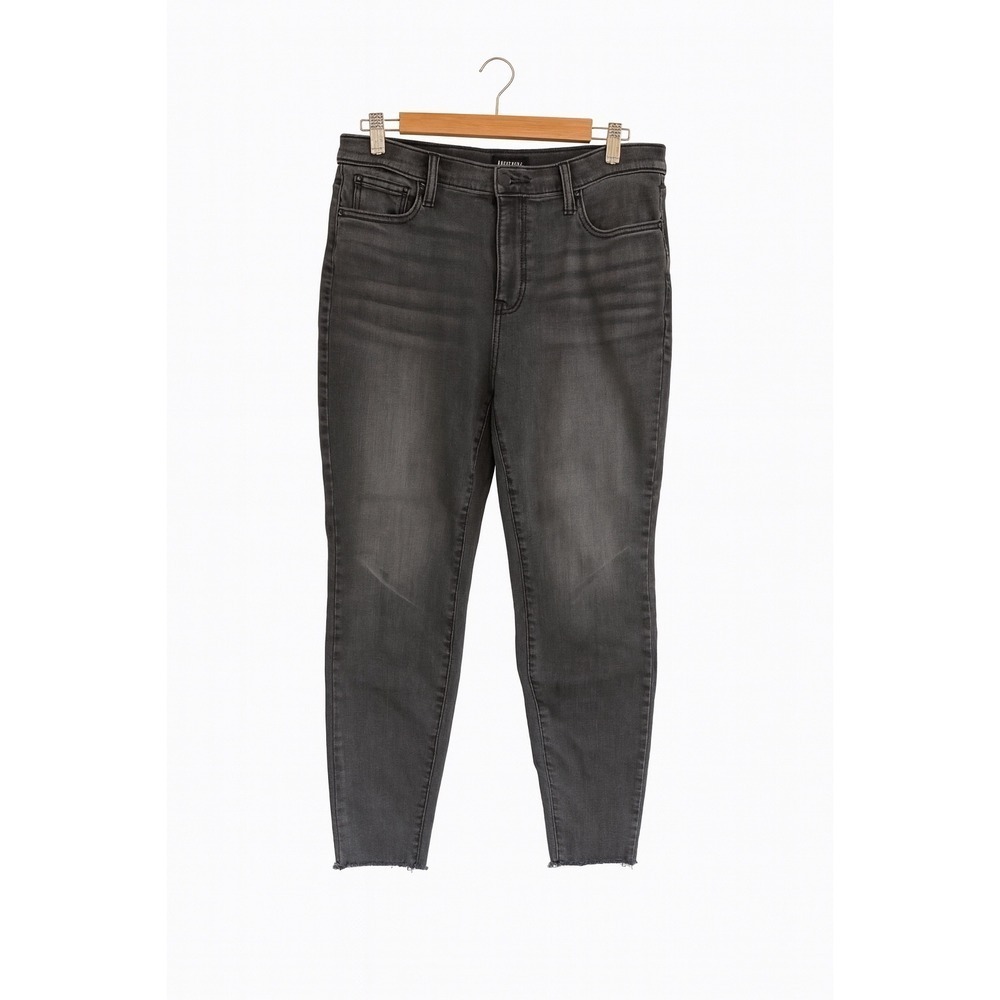 Lucky Brand Bridgette High-Rise Skinny Jeans – Gray Wash – Size 12